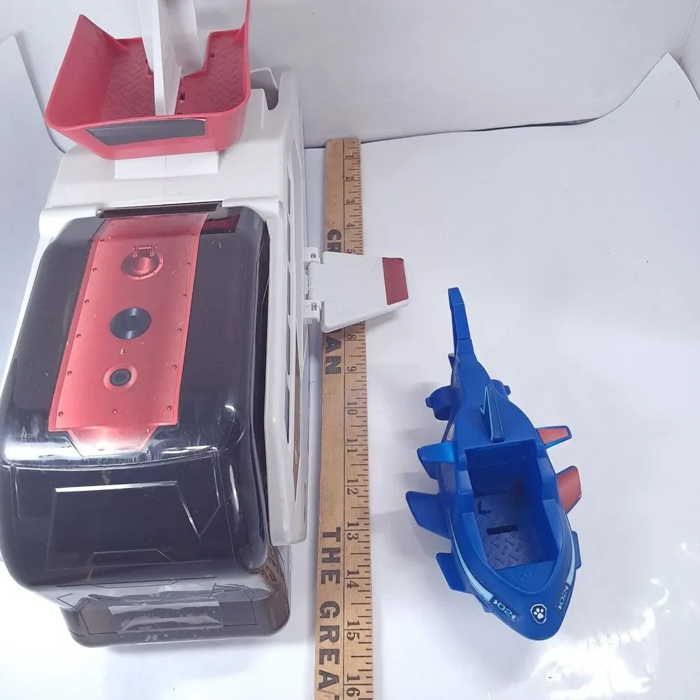 Paw Patrol Aqua Pups Whale Patroller Team Vehicle & Chase Shark boat toy Only